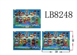 OBL685703 - 3寸Q版人物狗狗2只+4只3寸狗狗巡逻队（任务探索）+6只35MM透明底座卡装（3款）