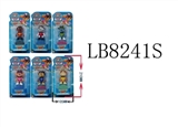 OBL685704 - 3寸Q版人物狗狗巡逻队任务探索单只狗仔+1只35MM透明底座卡装(6款）散装