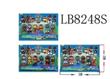 OBL685710 - 3寸Q版人物狗狗2只+4只3寸狗狗巡逻队（任务探索）+6只35MM透明底座卡装（3款）散装