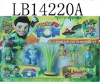 OBL685720 - 蜜蜂特攻队2.5-3.5寸5只+配件+座底