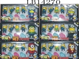 OBL685727 - 3寸奶爸4只+底座+5寸奶爸（带灯）