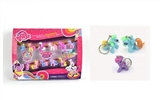 OBL685836 - High-grade boxes of 12 plastic Ma Baoli key chain