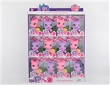 OBL685848 - High-grade PVC display box 12 horse bezoar only 2 colors mixed 12 PCS