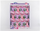 OBL685850 - High-grade PVC display box 12 horse bezoar only 2 colors mixed 12 PCS