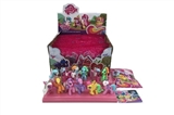 OBL685859 - High-end display box 24 plastic ring Ma Baoli with stickers