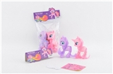 OBL685909 - 2 only expression Ma Baoli stickers with comb horse