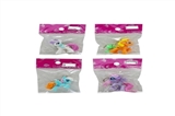 OBL685911 - 1 only plastic Ma Baoli ring Four color combination