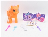 OBL685917 - 1 only evade glue Ma Baoli stickers with comb horse