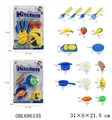 OBL686155 - Small suction plate tableware, 8 PCS