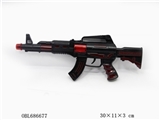 OBL686677 - 线条棕色火石枪