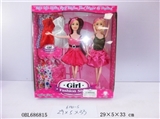 OBL686815 - Solid body fashion and sisters with six sets of fine dress