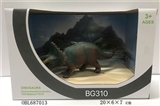 OBL687013 - TPR实心仿真恐龙     三角龙