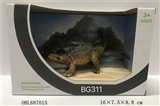 OBL687015 - TPR实心仿真恐龙     美甲龙