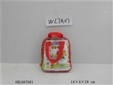 OBL687081 - 大红手提背包58PCS积木