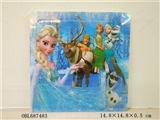 OBL687483 - 16 wooden grain ice princess puzzle