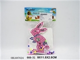 OBL687624 - The rabbit shape spell bean