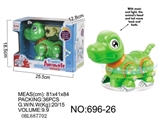 OBL687702 - Universal dinosaur (with music, color changing lights)