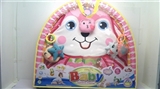 OBL688015 - 婴儿游戏毯（小白兔形状）