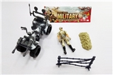 OBL688114 - Military suit slide/grey sand MOTOROLA, soldiers and accessories
