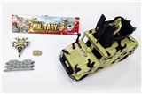 OBL688125 - Military suit/slide 01 hummer (package two button batteries, with voice), soldiers and accessories