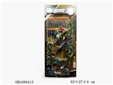 OBL688413 - Camouflage soft bullet gun