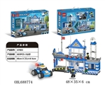 OBL688774 - 603pcs+新版警察局套装积木
