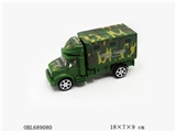 OBL689080 - Trunk of military vehicles