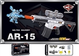 OBL689439 - Pair raptor water gun black