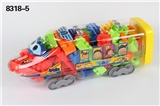 OBL690575 - 高铁益智类积木多色混装称重250克(大约35PCS)