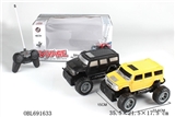 OBL691633 - 1:16 hummer Four-way remote big wheel off-road vehicles