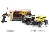 OBL691668 - 1:16 hummer Four-way remote big wheel off-road vehicles