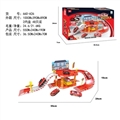 OBL692111 - 合金消防停车场套装（配1只合金车）
