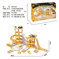 OBL692128 - 合金工程停车场套装（2合金车1飞机）