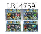 OBL692378 - 狗狗巡逻队2只＋盾牌