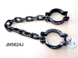 OBL692914 - Chain cuffed (single button ring: 7 x4. 5 x1. 5 cm)