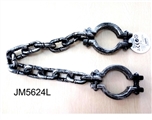 OBL692915 - Chain cuffed (single button ring: 7 x4. 5 x1. 5 cm)