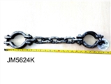 OBL692916 - Chain cuffed (single button ring: 7 x4. 5 x1. 5 cm)