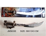 OBL692948 - The pirates knife sword electroplating