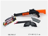 OBL700117 - Solid color soft bullet gun suits
