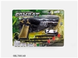 OBL700140 - 喷漆金色针枪配皮套腰带