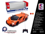 OBL700209 - UV black 1:16 lamborghini remote control car window (not package)