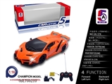 OBL700210 - UV black 1:16 lamborghini remote control car window (bag)