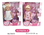 OBL700479 - 25 cm girl dolls and tattoo tattoo pen