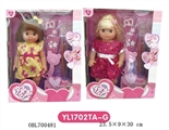 OBL700481 - 25 cm girl dolls and tattoo tattoo pen