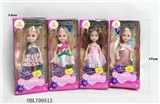 OBL700512 - 6 inch solid doll leisure series 4 mixed