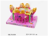 OBL701058 - Real barbie table set