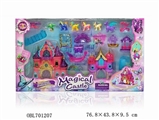 OBL701207 - Magic world castle (music lights, electrically charged)
