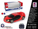OBL701300 - And new bugatti tail remote control car (not package)