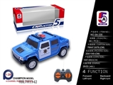 OBL701342 - News about cross police hummer H2 (not package)
