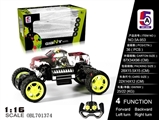 OBL701374 - 1:16 Toyota pickup truck climbing car (not package)